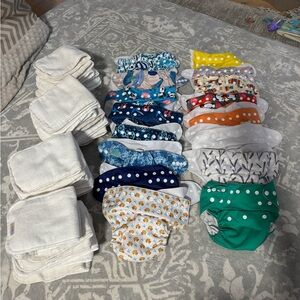 Alva baby Cloth Diaper covers and inserts